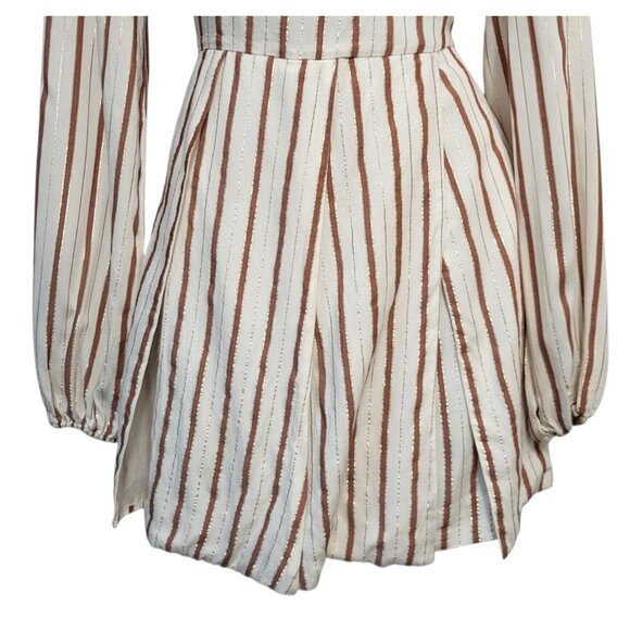 Tularosa Blaine Dress Metallic Stripe Mini - Picture 7 of 17